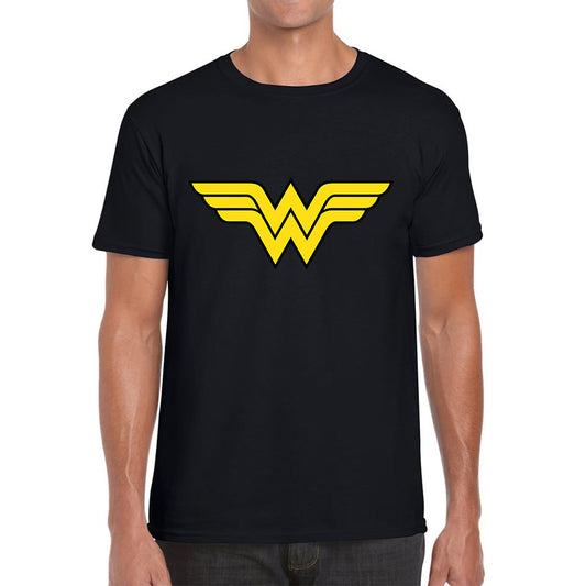 Wonder Woman Logo Superhero Wonder Girl Super Woman Comic Book Character Mens Tee Top