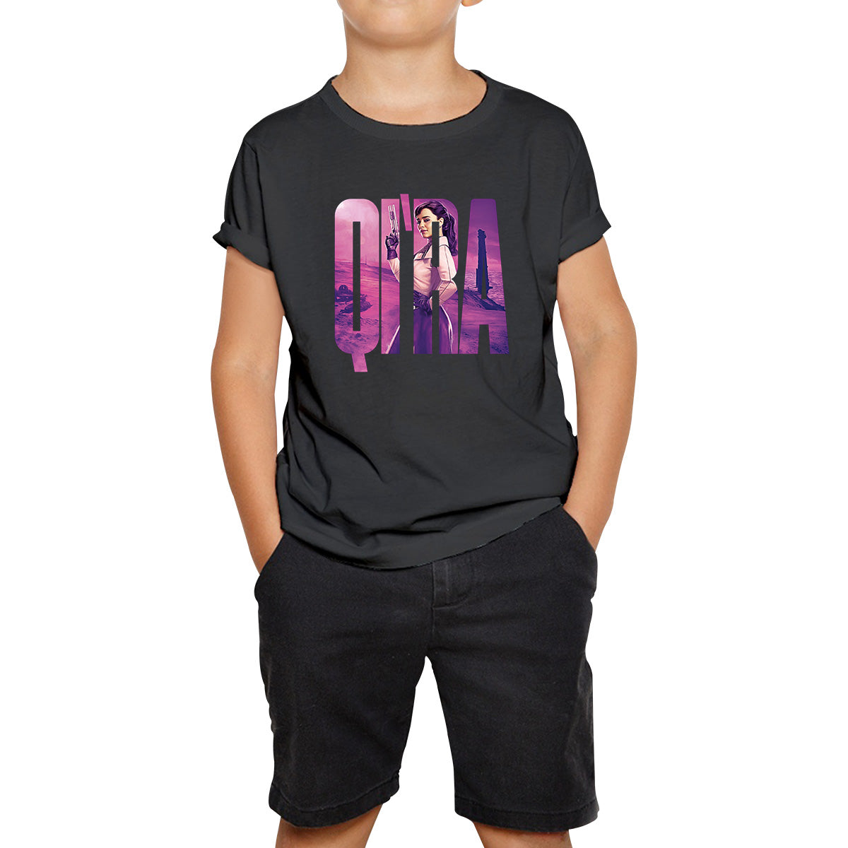 Qi'ra Star Wars Fictional Character Solo A Star Wars Story Sci-fi Action Adventure Movie Galaxy's Edge Trip Kids T Shirt