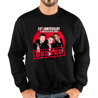 Busted Are Back To Celebrate Their 20th Anniversary Musician Band Busted Singers Unisex Sweatshirt