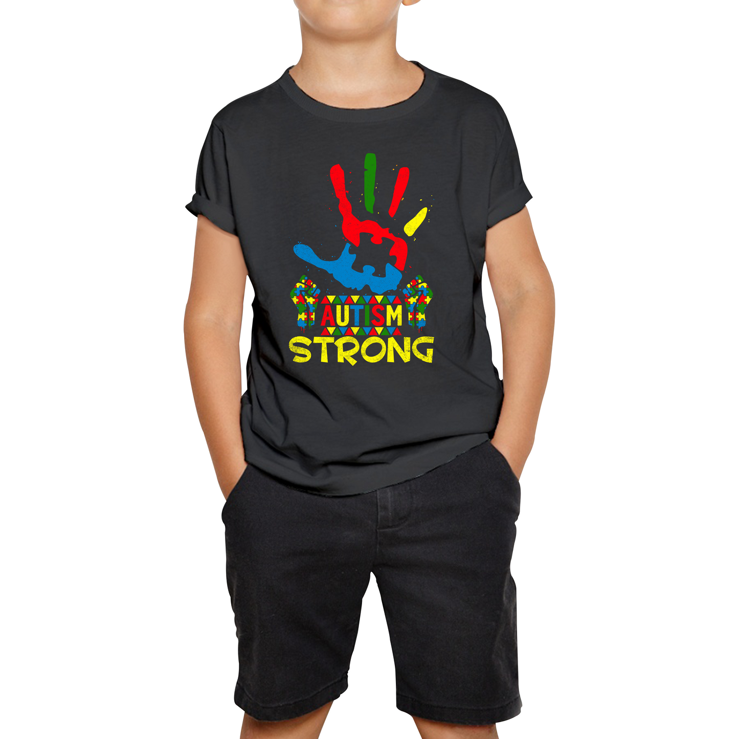 Autism Awareness Strong Motivational T Shirt