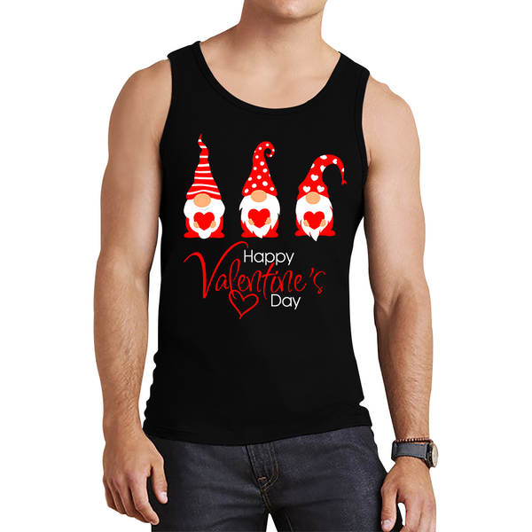 Happy Valentines Day Gnomes Vest For Gnome Lovers Tank Top