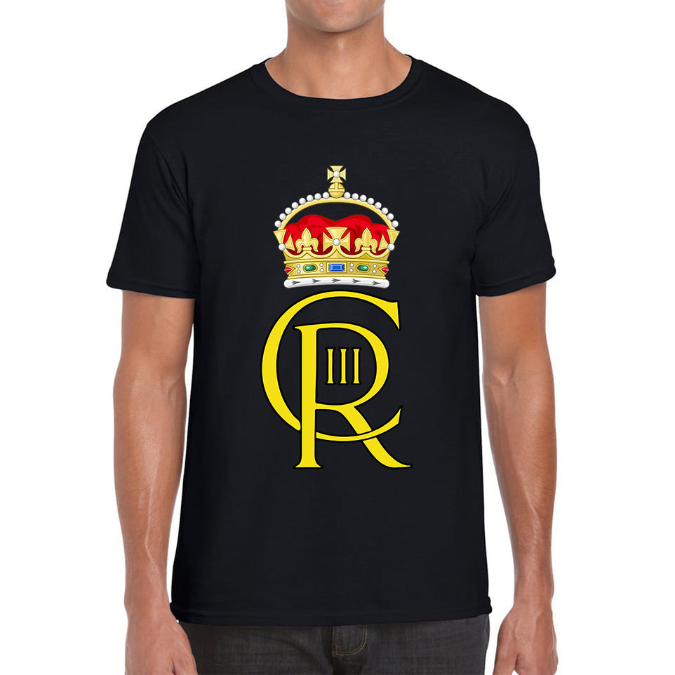 King Charles Royal Cypher T Shirt UK