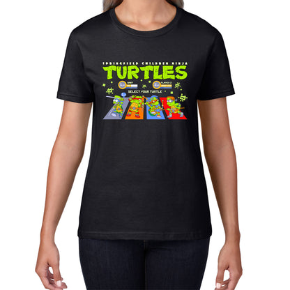 Springfield Children Green Turtles Select Your Turtle Cartoon Spoof Lovers Gift Womens Tee Top