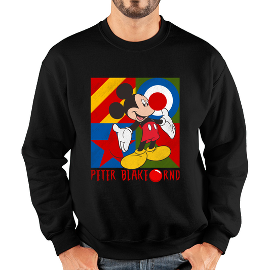 Peter Blake Mickey Mouse Red Nose Day Sweatshirt