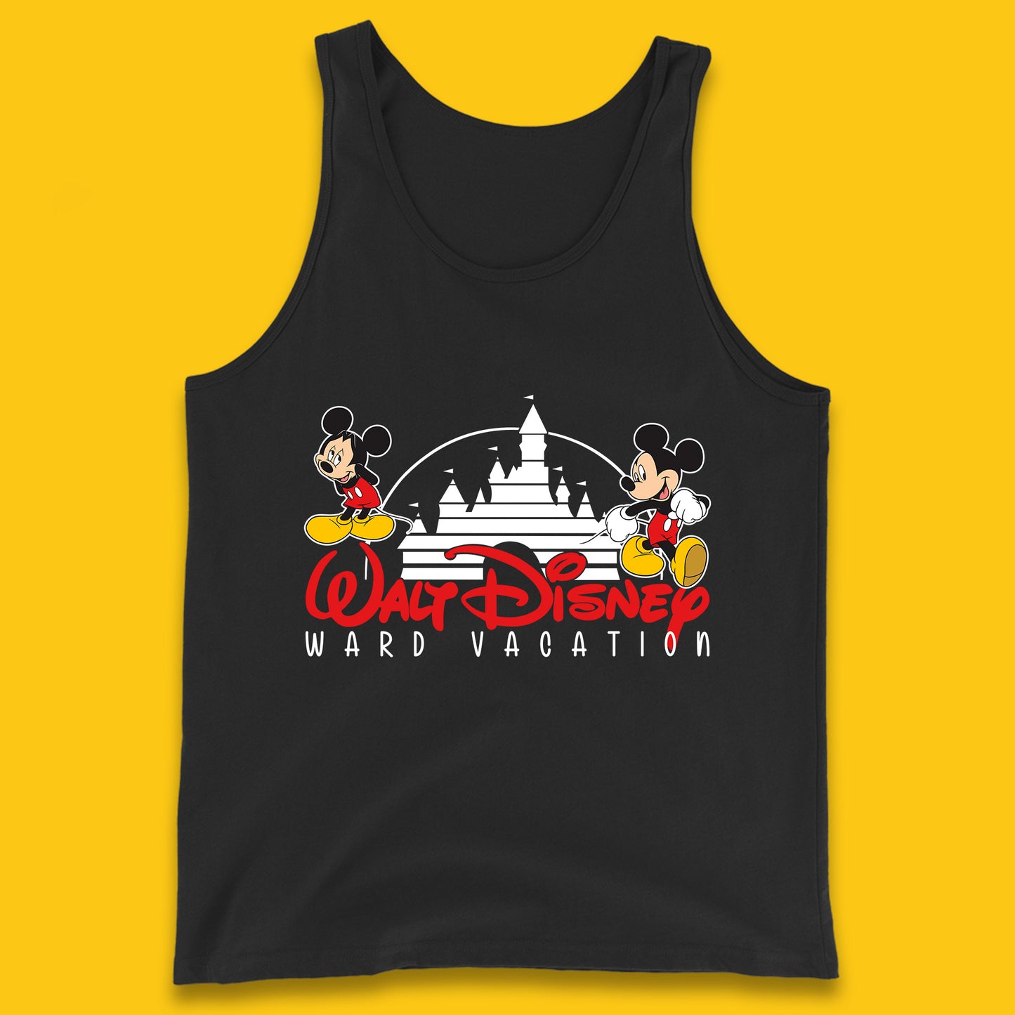 Walt Disney Ward Vacations Disney Castle Magic Kingdom Disney World Trip Tank Top