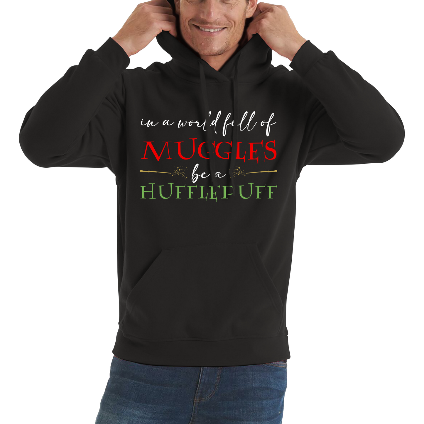 Hufflepuff Hoodie Mens