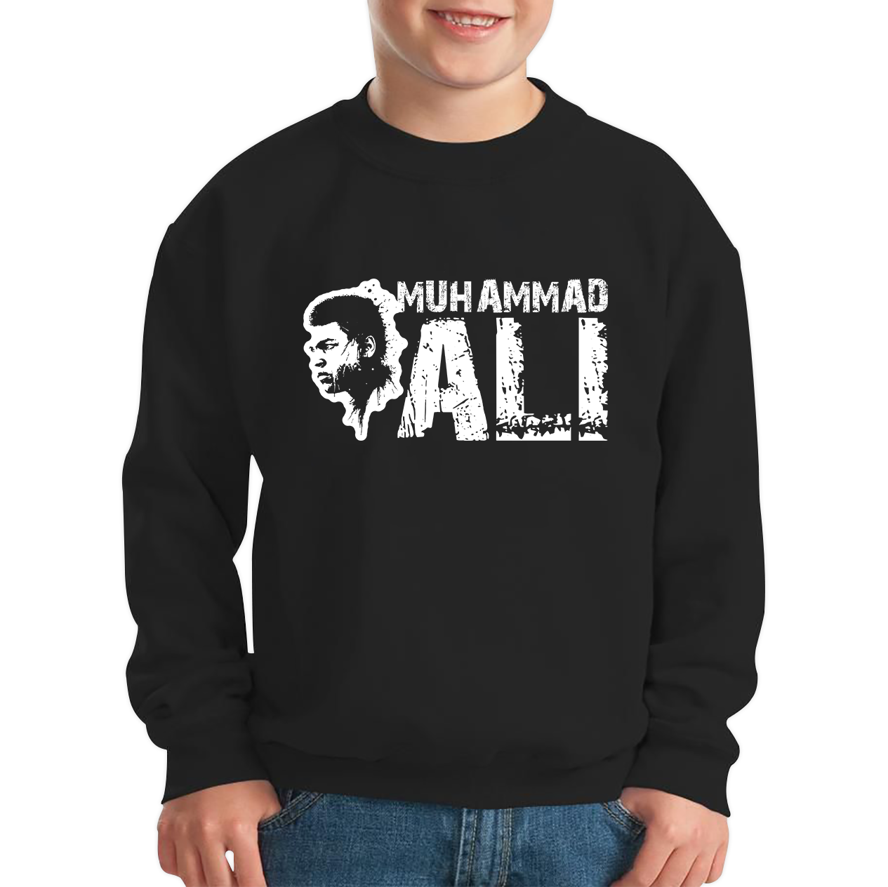 World Boxing Champion The Greatest Muhammad Ali American Heavyweight Boxer Kids Jumper