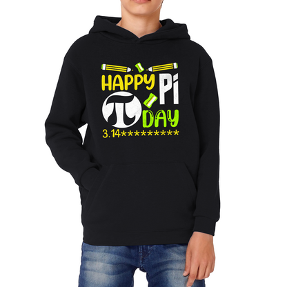 Happy Pi Day Math Pi Symbol Math Lover Numbers Day School Charity Day Mathematics Kids Hoodie