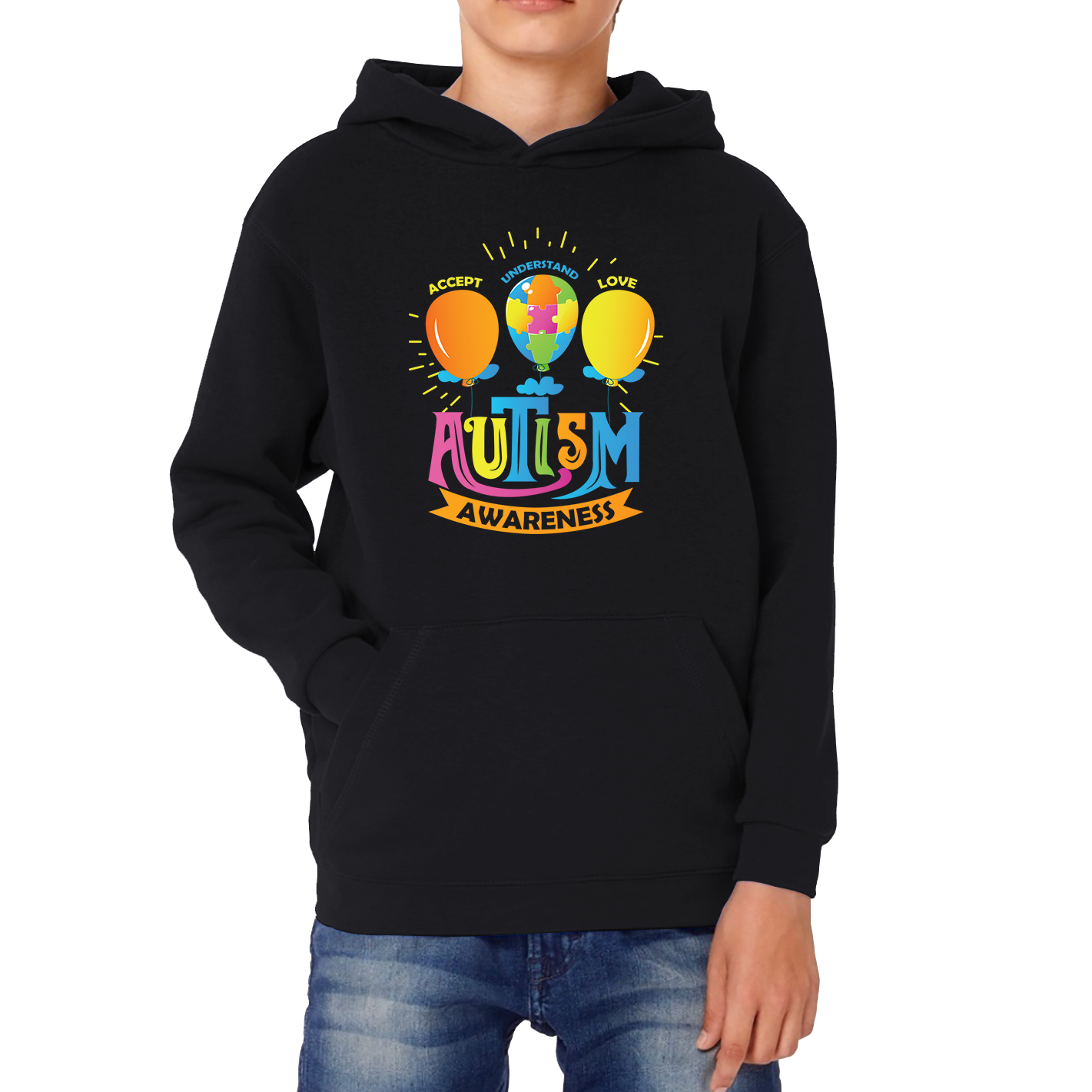 Autism Awareness Accept Understand Love Hoodie