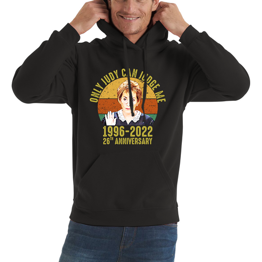 vintage Judy Sheindlin Only Judy Can Judge Me Hoodie