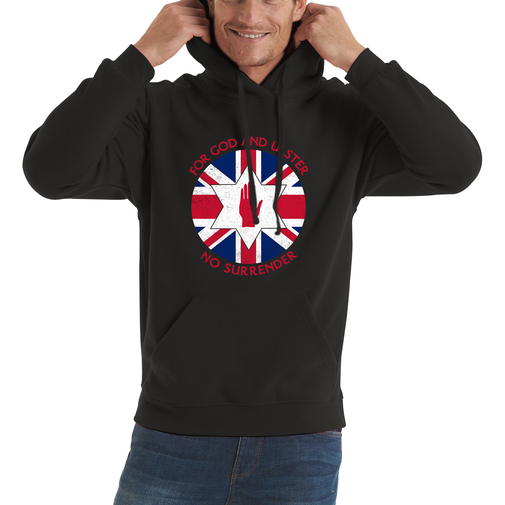 For God And Ulster No Surrender Battle Of The Boyne Victory Hoodie