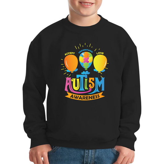 Autism Awareness Accept Understand Love Sweatshirt