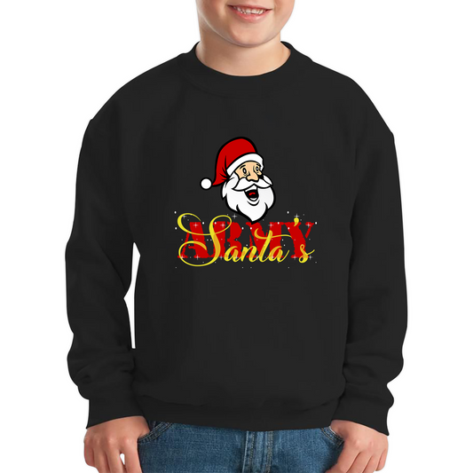 christmas santas army jumper
