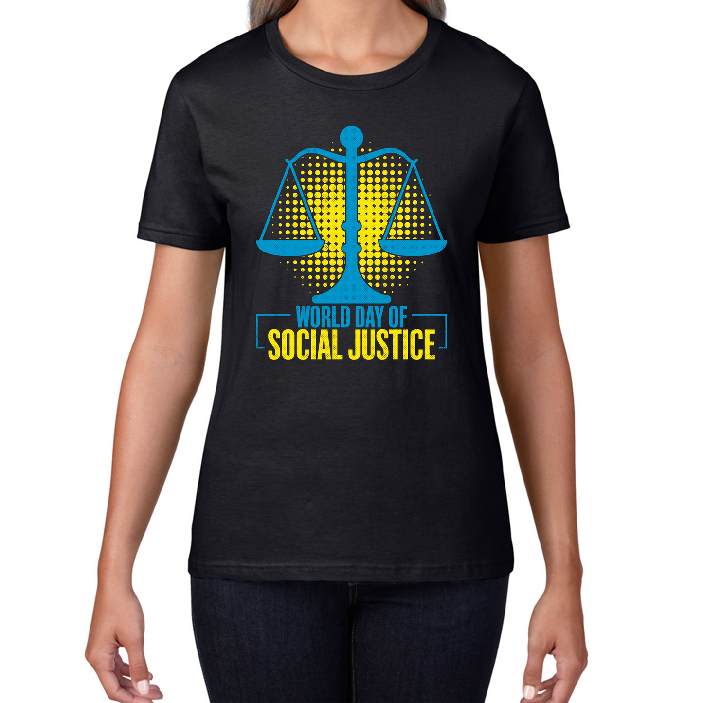 World Day Of Social Justice International Social Justice Human Rights Equality Civil Rights Criminal Justice Activism Womens Tee Top