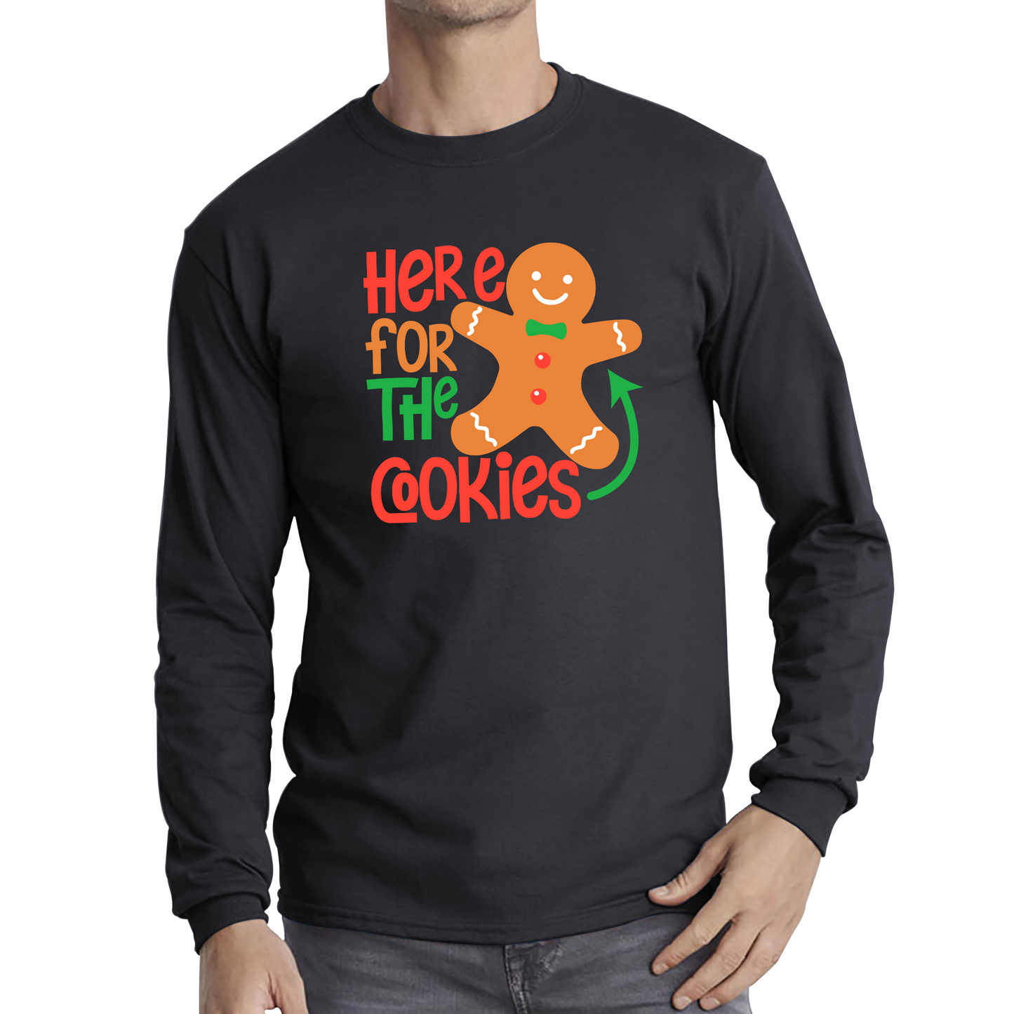 gingerbread long sleeve t shirt