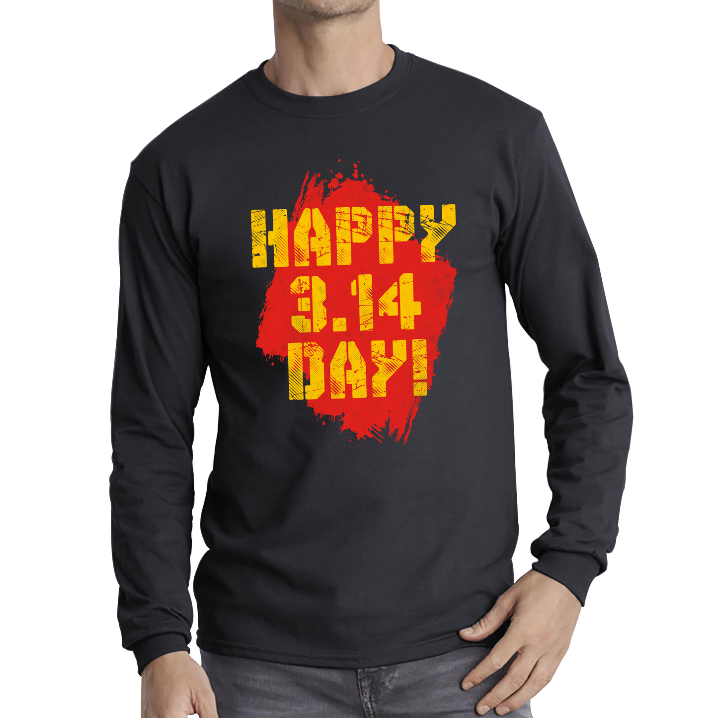 Happy Pi Day Happy 3.14 Day Maths Day World Book Day Math Teacher Mathematics Long Sleeve T Shirt
