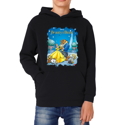 Disney Beauty and the Beast (The Story of the Movie in Comics by Bobbi Jg Weiss) Kids Hoodie
