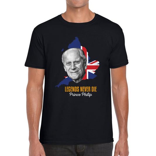 Legends Never Die Prince Philip T Shirt