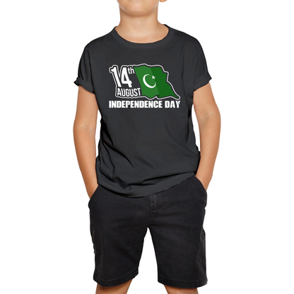  Pakistani Flag Patriotic Kids Tee