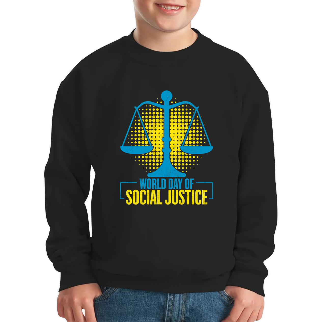 World Day Of Social Justice International Social Justice Human Rights Equality Civil Rights Criminal Justice Activism Kids Jumper