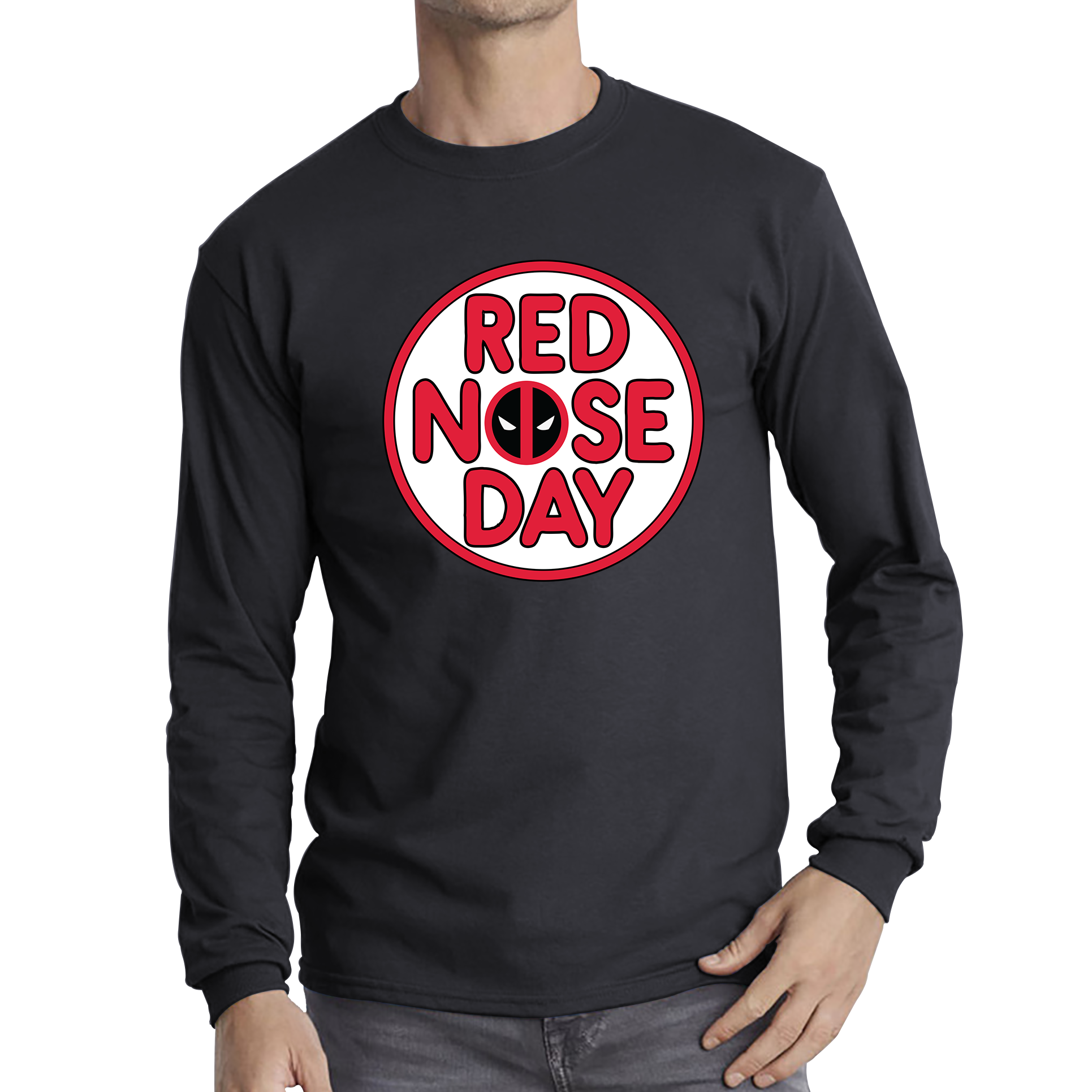 Deadpool Red Nose Day T Shirt