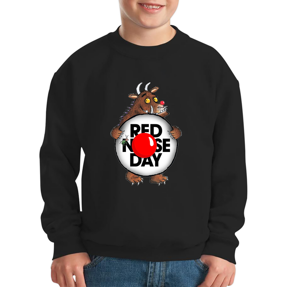 The Gruffalo Red Nose Day Kids Sweatshirt. 50% Goes To Charity
