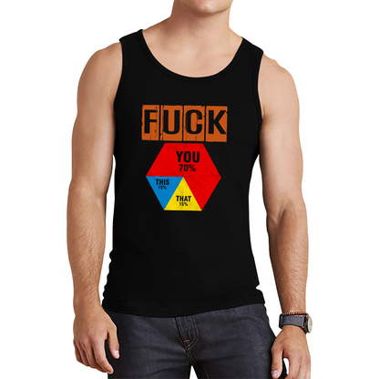Fuck** You Offensive Rude Tank Top
