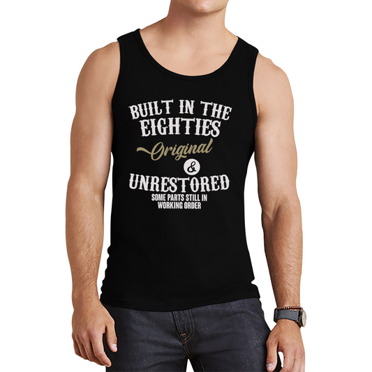 Built In The Eighties Funny Tank Top