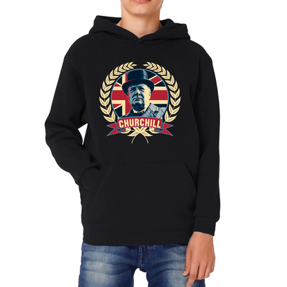 Sir Winston Churchill Prime Minister of the United Kingdom Hoodie
