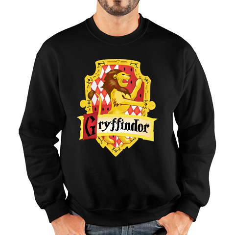 Gryffindor Logo Harry Potter Hogwarts School Witchcraft Wizardry Adult Sweatshirt