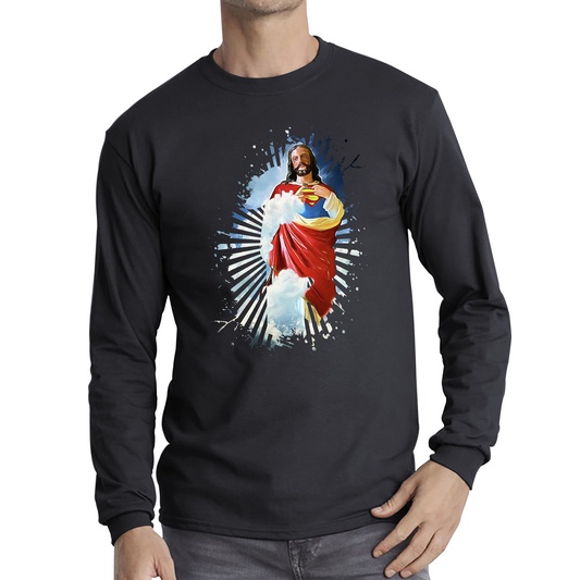 Jesus Christ Superman Spoof T Shirt