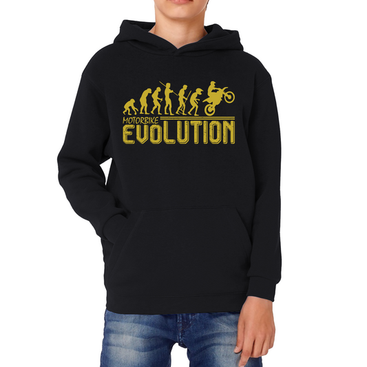 Motorbike Evolution Funny Hoodie