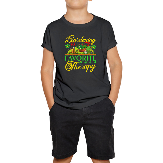 Gardening Is My Favorite Therapy T Shirt