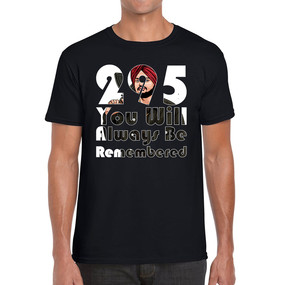 295 Sidhu Moose Wala You Will Always Be Remembered T Shirt