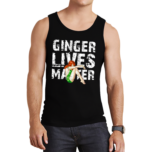 Weed Girl Gingers Lives Matter Funny Tank Top