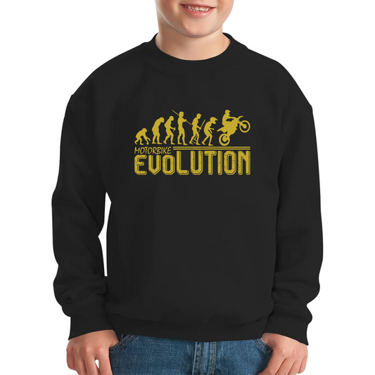 Motorbike Evolution Funny Sweatshirt