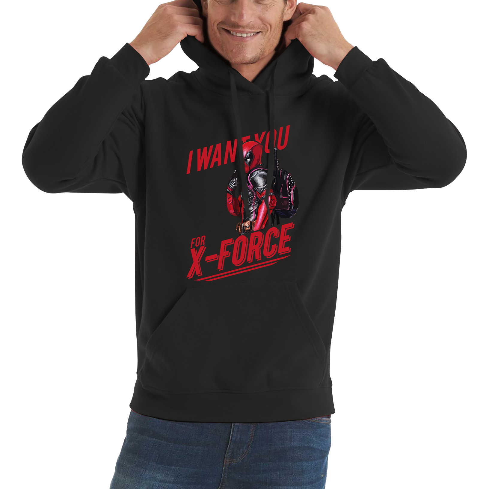 Deadpool X Force Marvel Legends Hoodie