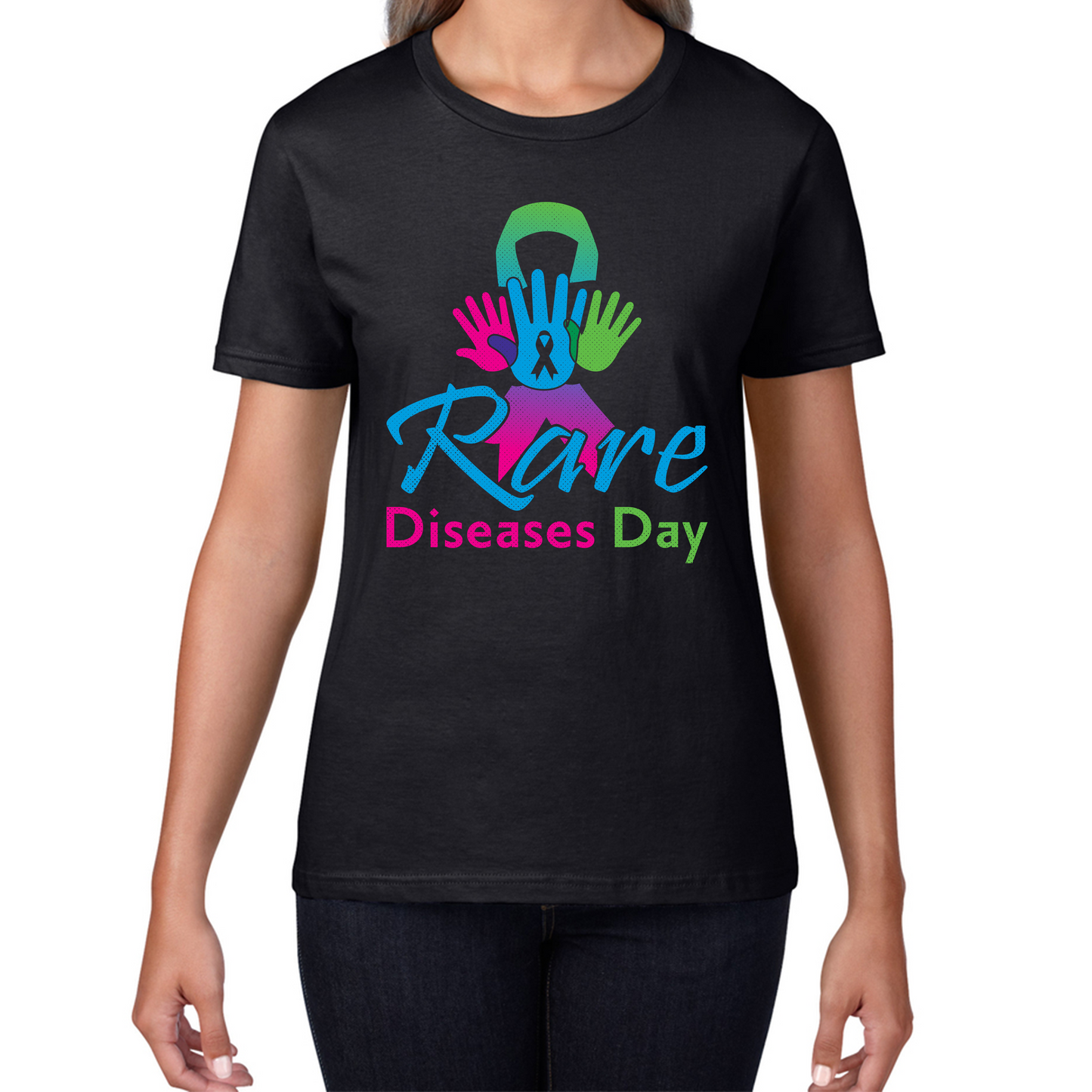 Rare Diseases Day Rare Diseases Awareness Rare Chronic Illness Ehlers-Danlos Syndrome Womens Tee Top