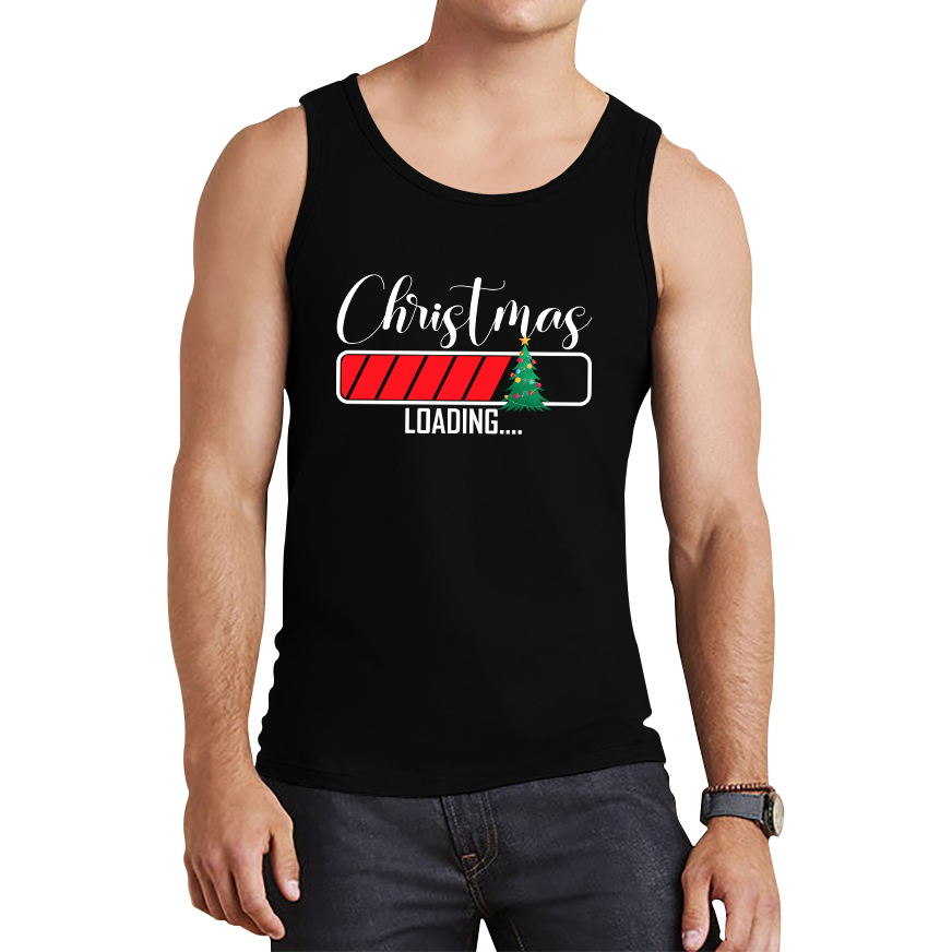 christmas loading tank top
