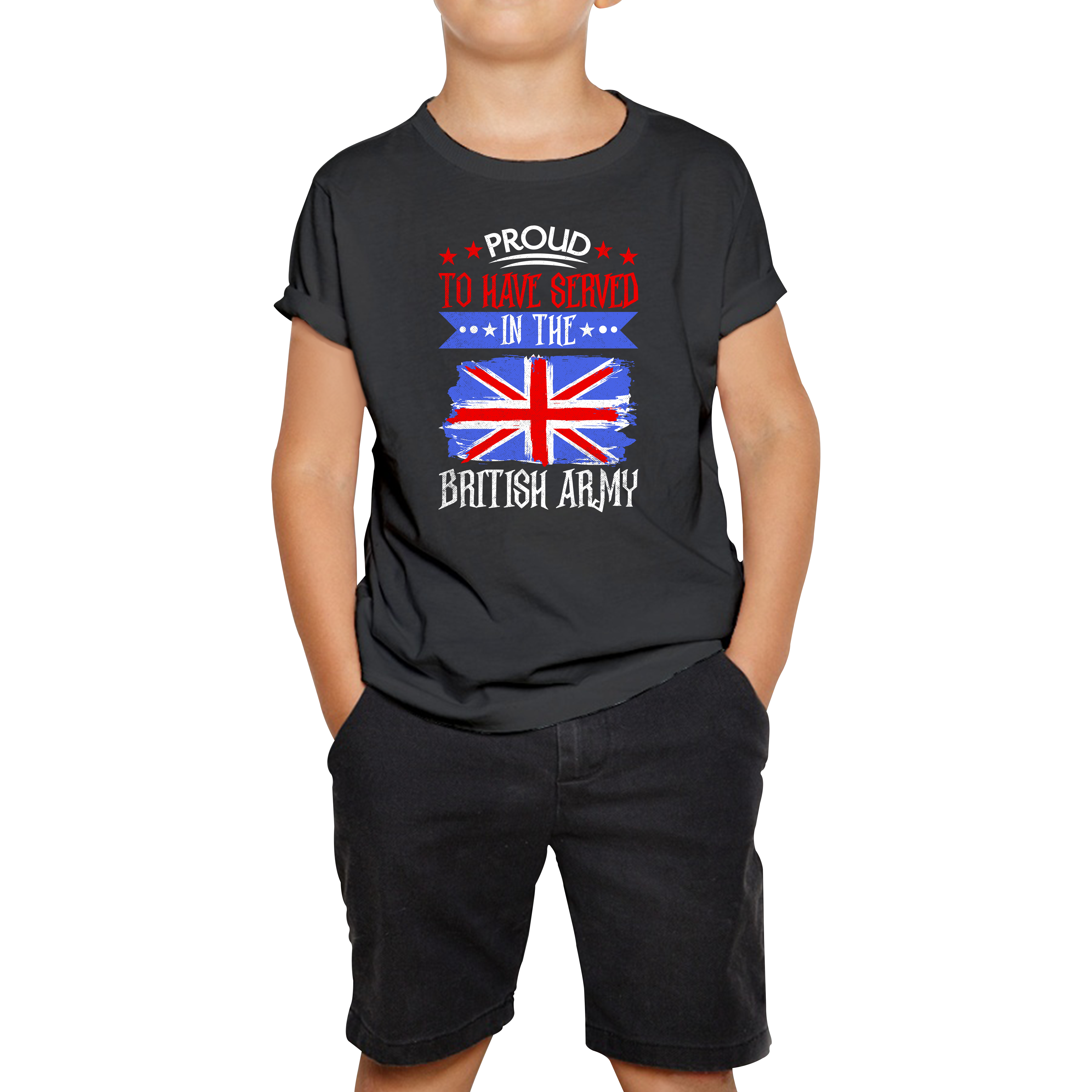 Kids British Army T-Shirt