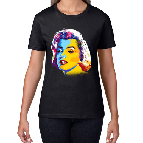 Andy Warhol Marilyn Monroe Pop Art Ladies T Shirt
