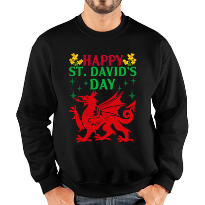 St Davids Day Sweatshirt UK