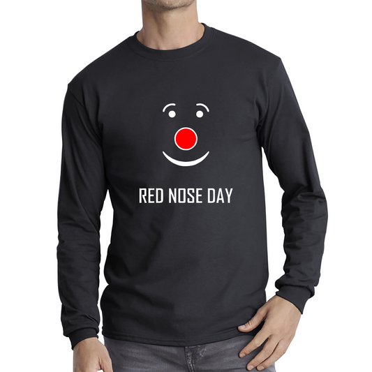 Red Nose Day Clown Face T Shirt
