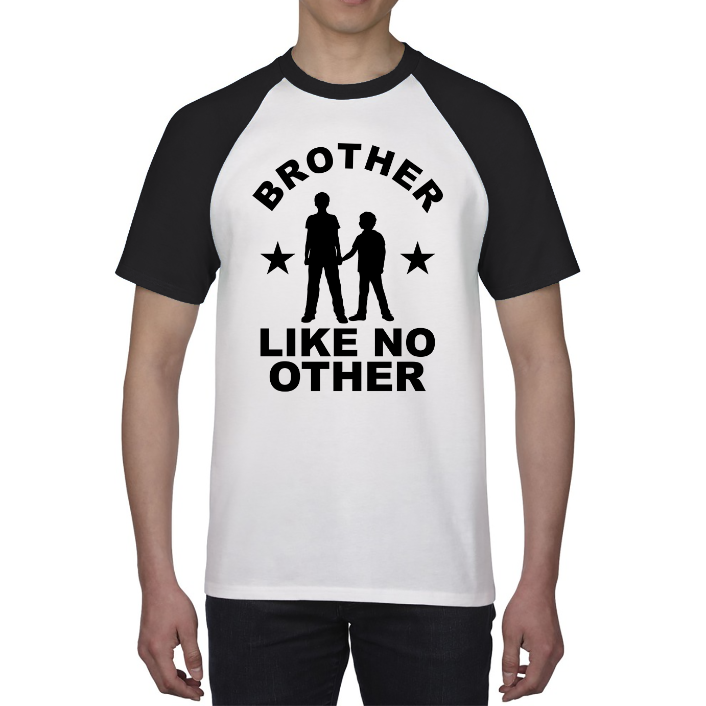 Cute Brother Sibling Brother Like No Other Best Brother Baseball T Shirt