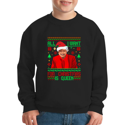 queen elizabeth ii christmas jumper
