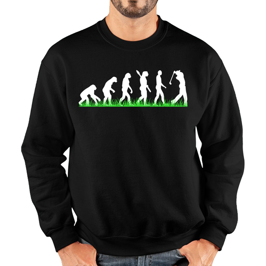 Funny Golf Evolution Sweatshirt