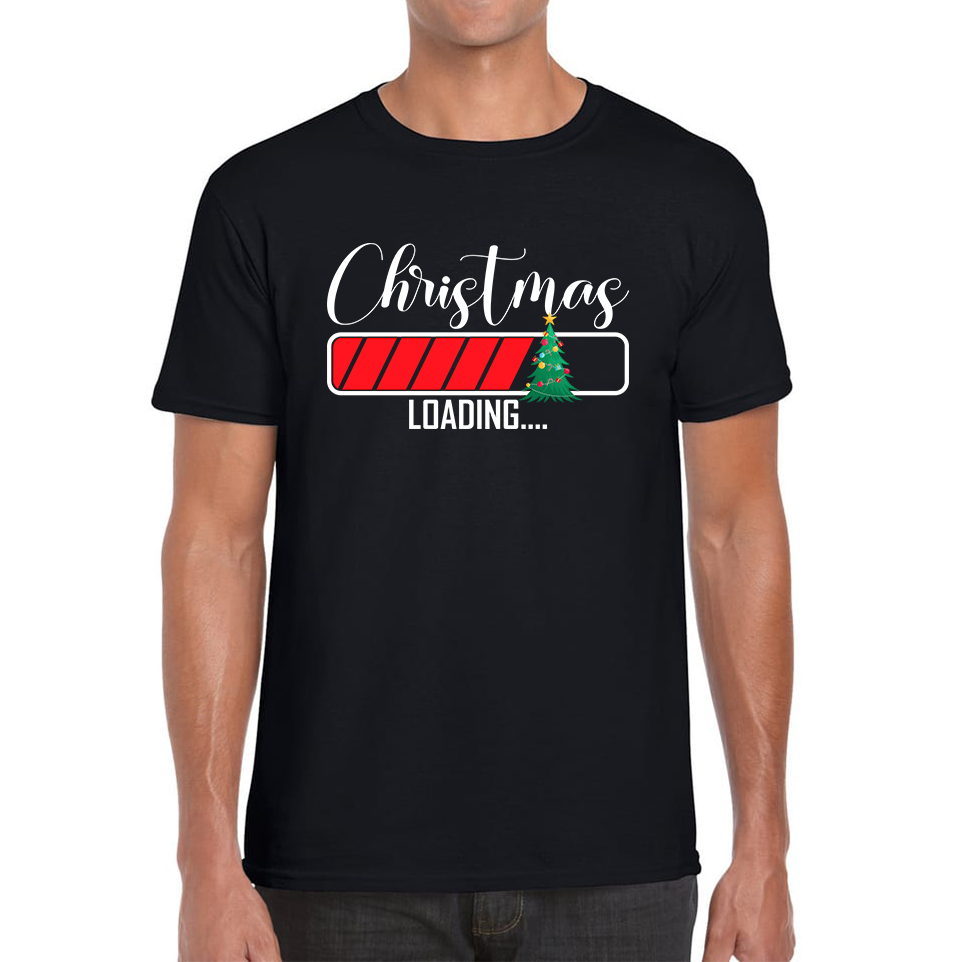 christmas loading t shirt