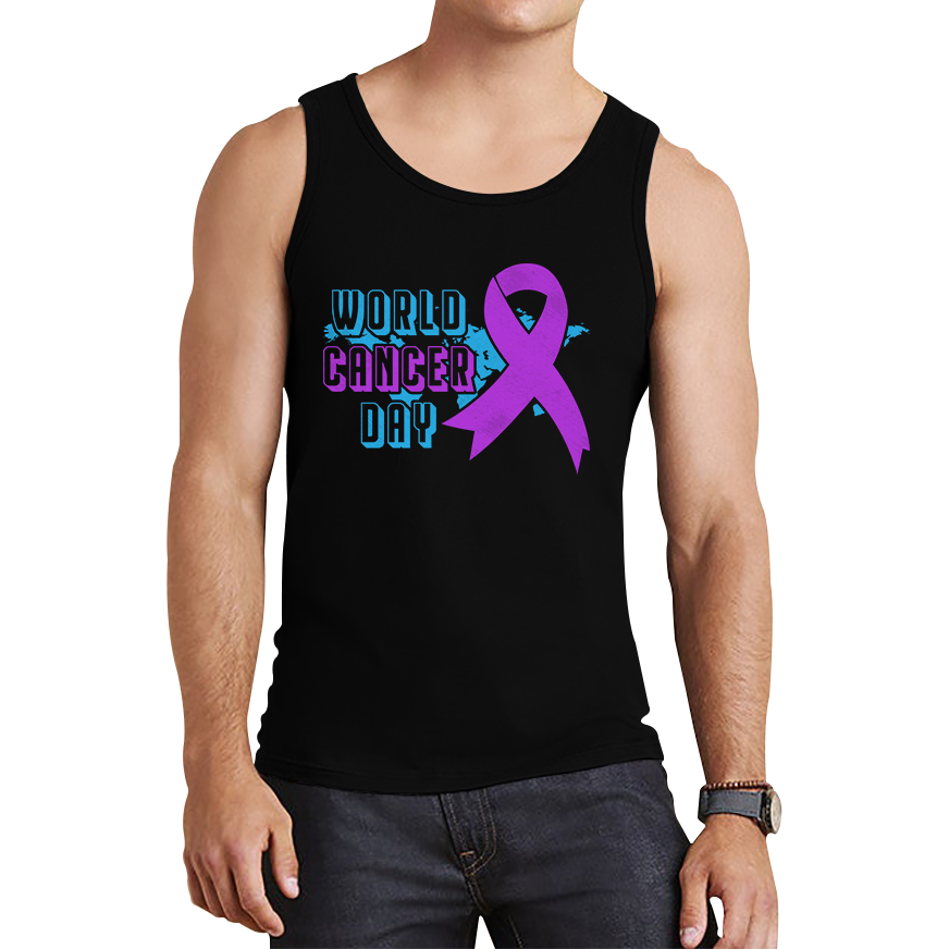 World Cancer Day 4 February Cancer Day Cancer Awareness Cancer Warrior Tank Top