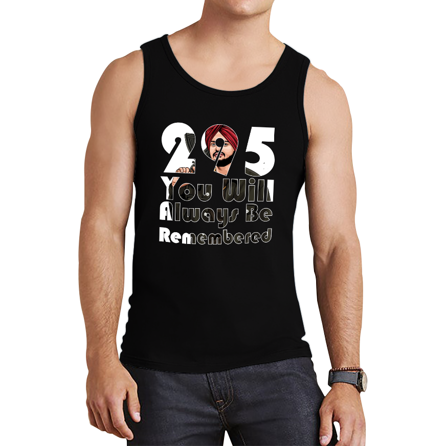 295 Sidhu Moose Wala You Will Always Be Remembered Tank Top
