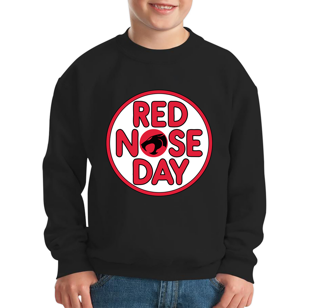 Thundercat Red Nose Day Kids Sweatshirt. 50% Goes To Charity